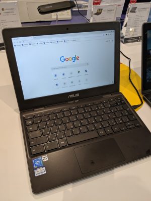 Chromebookのブラウザ