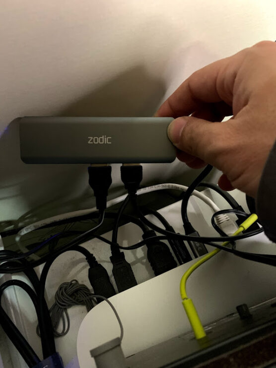 ZODIC usb hub コンパクトUSB C ハブ 5-in-1