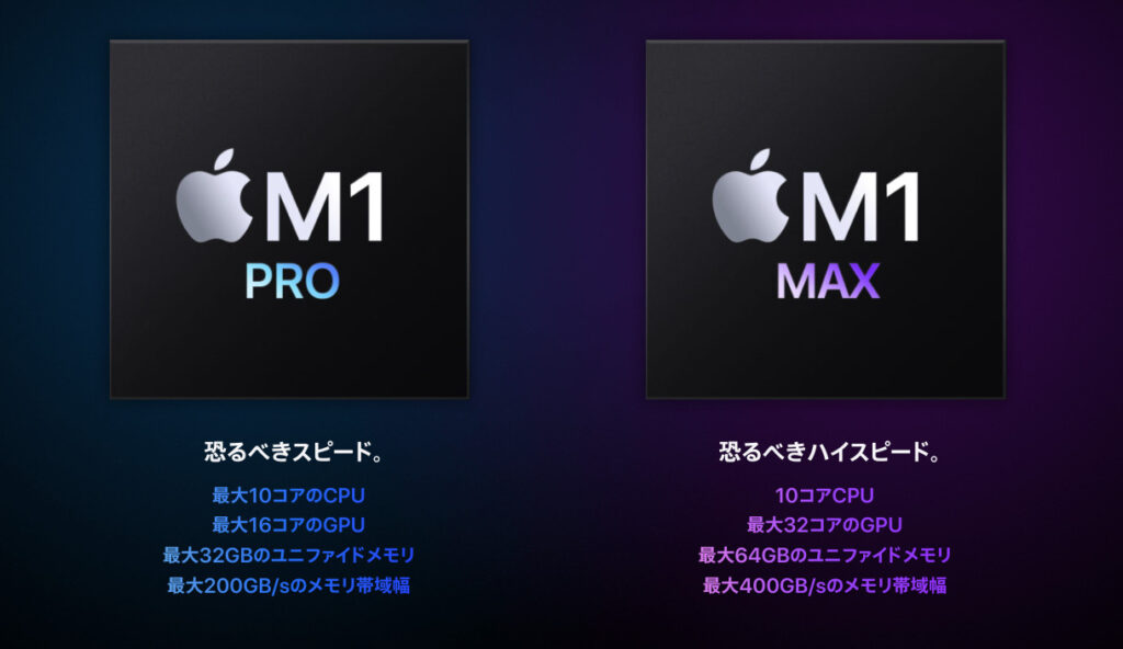 Screenshot 2021 10 19 19.39.36 1024x592 - [話題]MacBook Pro(M1Max,Pro 2021)が26日から発売開始！M1ユーザが「ここが魅力、これはイマイチ」と率直に感じた点