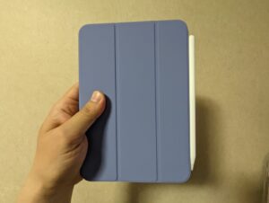 smartfolio0004 300x226 - [Apple Smart Folio (iPad mini - 第6世代)レビュー]さすが純正品！畳んだときのコンパクトさが秀逸な専用ケース