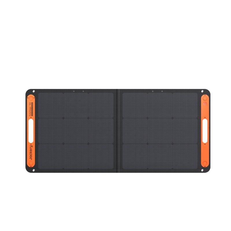 Jackery SolarSaga 100Wを広げた状態の商品画像